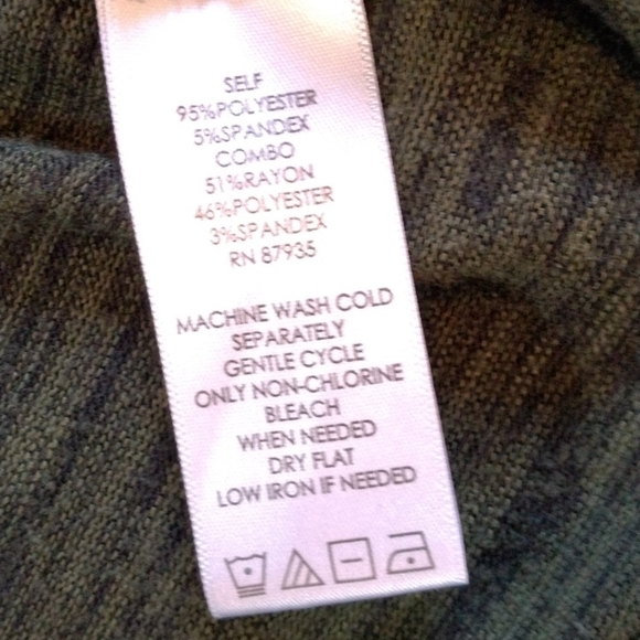 Susan Graver Green Open Front Sleeveless Cardigan Womens Size Small - Picture 4 of 4